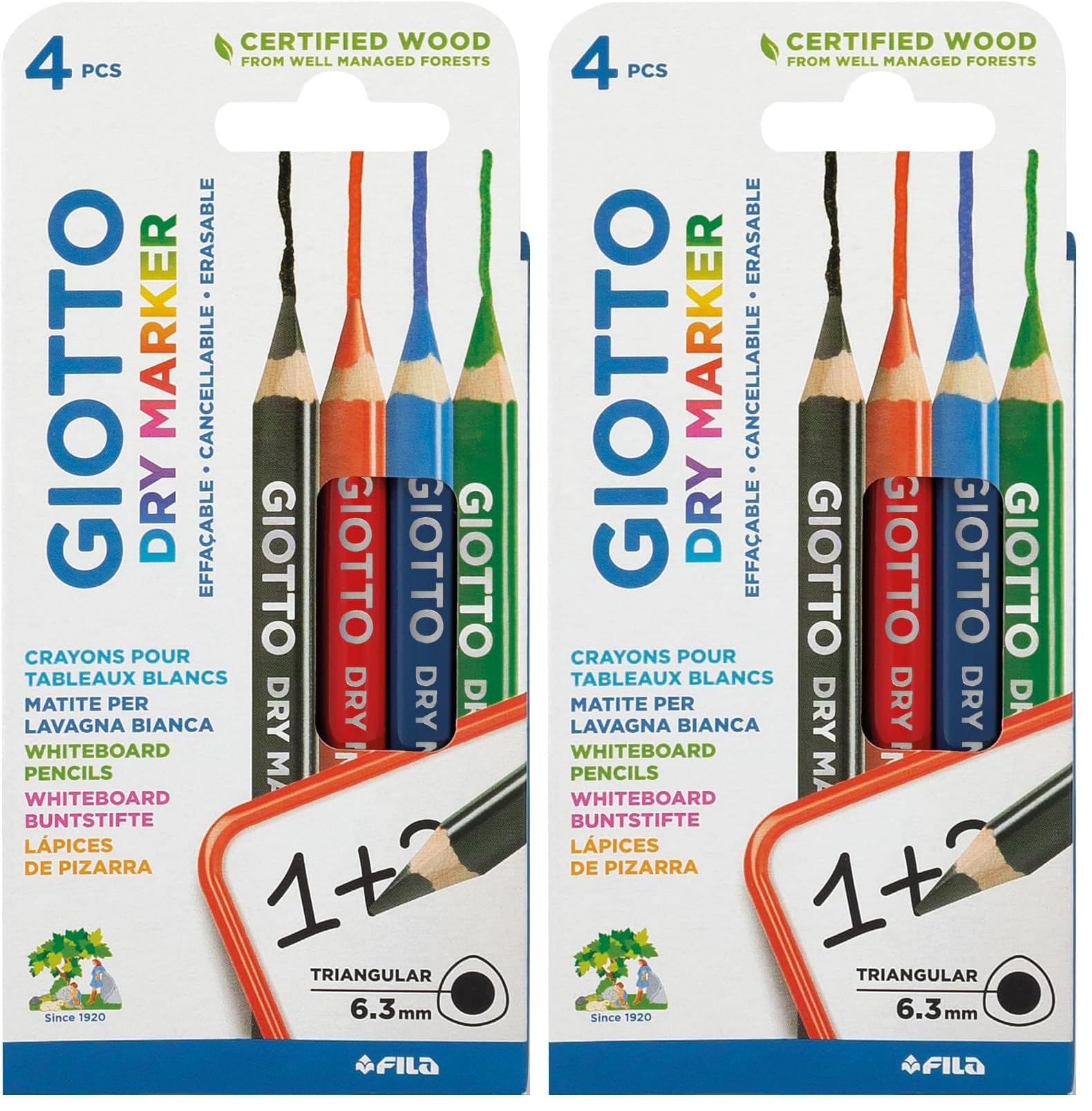 giotto-dry-marker-robercolor-bo-te-de-4-crayons-effa-ables-sec-pour-ardoises-et- image 5