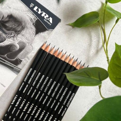 lyra-rembrandt-art-design-bo-te-m-tal-6-crayons-graphite-9b-2h image 6