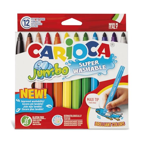 carioca-jumbo-bo-te-12-feutres-maxi-6-mm-coloris-assortis image 5