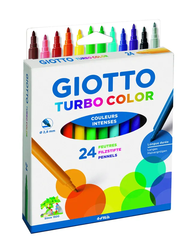 giotto-turbo-color-tui-24-feutres-pointe-2-8-mm image 1