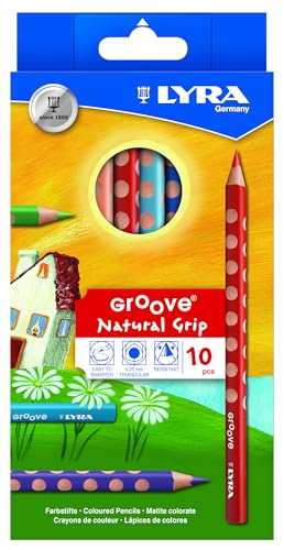 lyra-groove-crayons-de-couleur-ergonomiques-etui-10-couleurs image 5