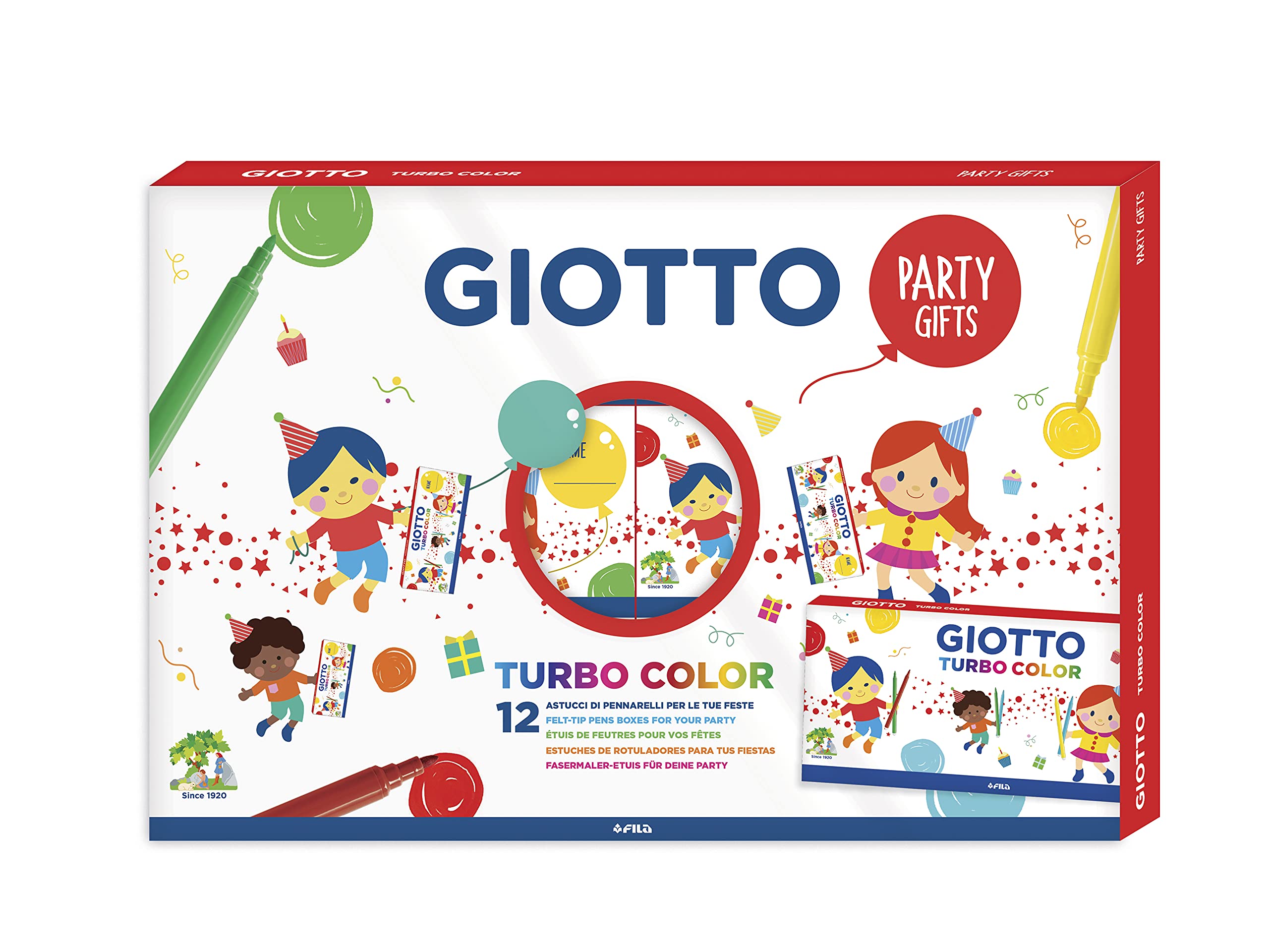 giotto-cera-party-gift-lot-10-bo-tes-de-4-crayons-cire-assortis image 8