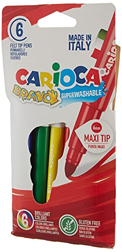 carioca-bravo-6-feutres-extra-bold-pointe-ogive-6-mm-boite-carton image 5