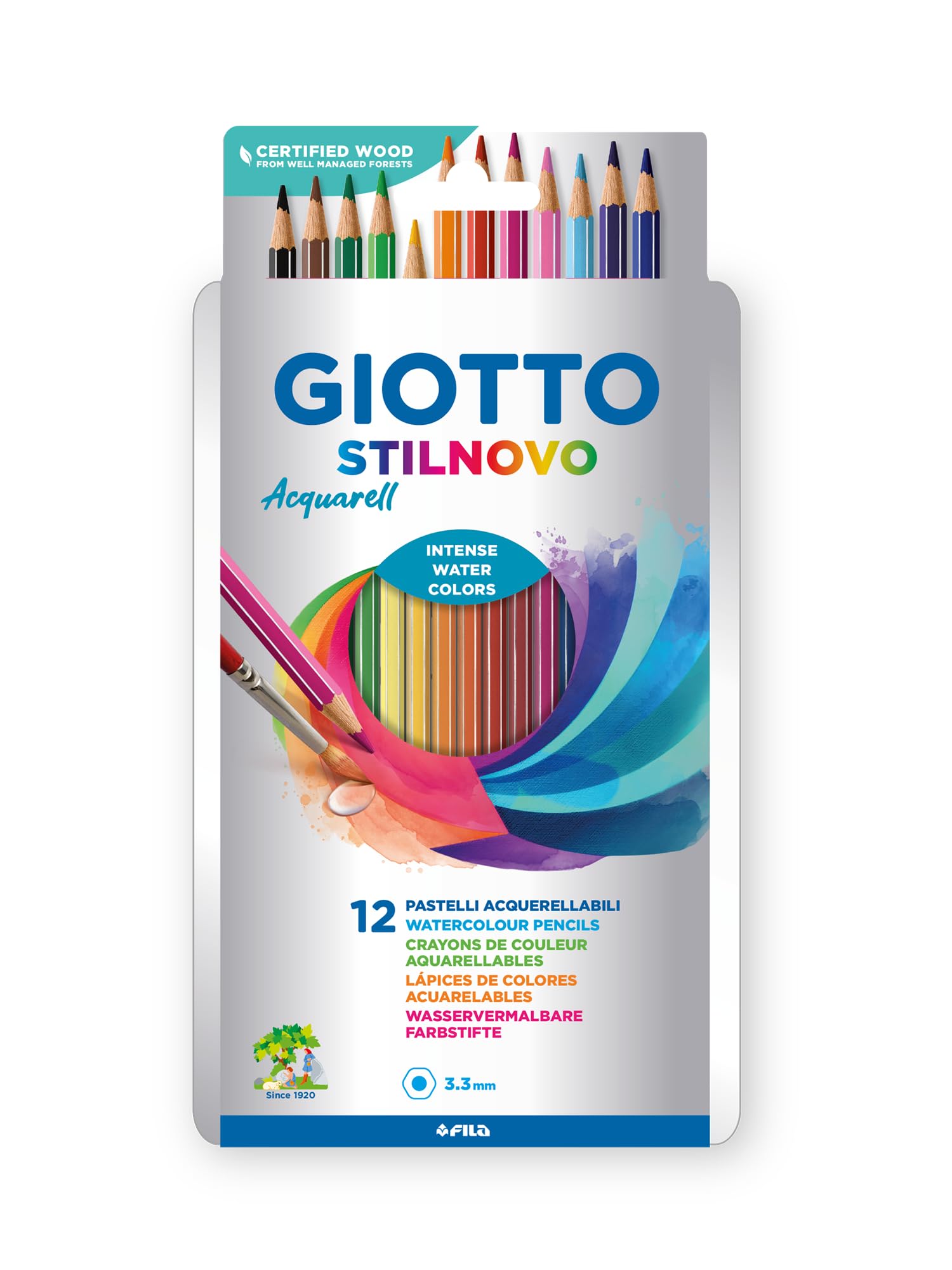 giotto-stilnovo-acquarell-tui-24-crayons-de-couleur-aquarellables image 3