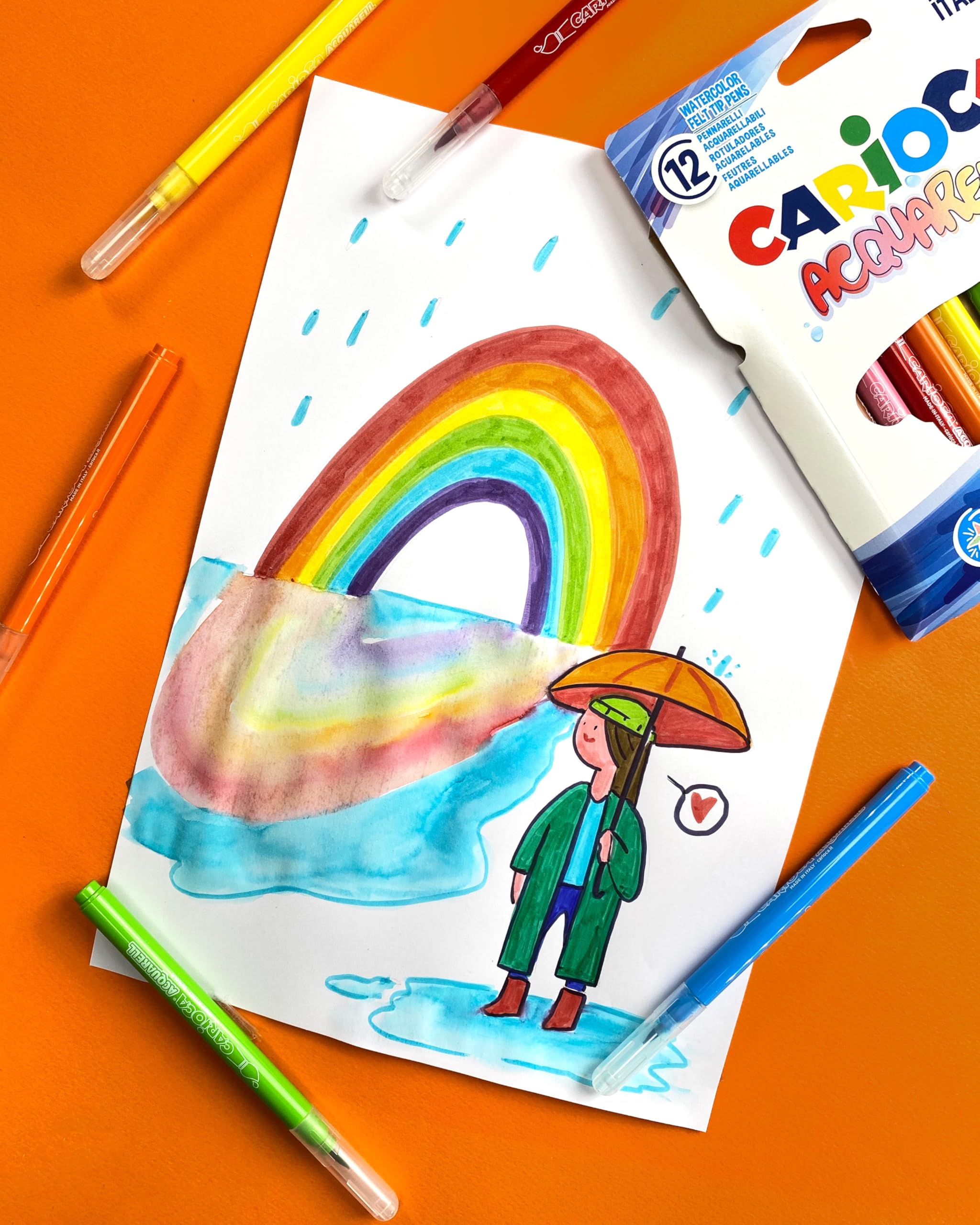 carioca-acquarell-set-de-12-marqueurs-aquarelle-pour-enfants image 3