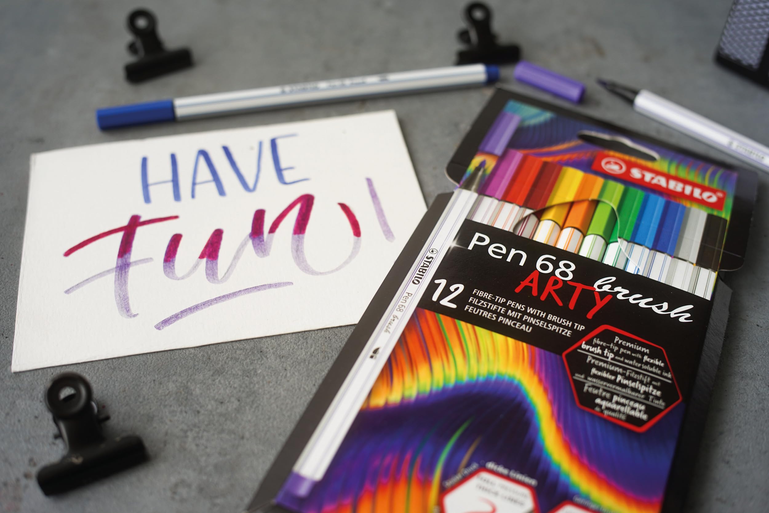 stabilo-pen-68-brush-arty-colorparade-feutres-pinceau-x-20 image 7