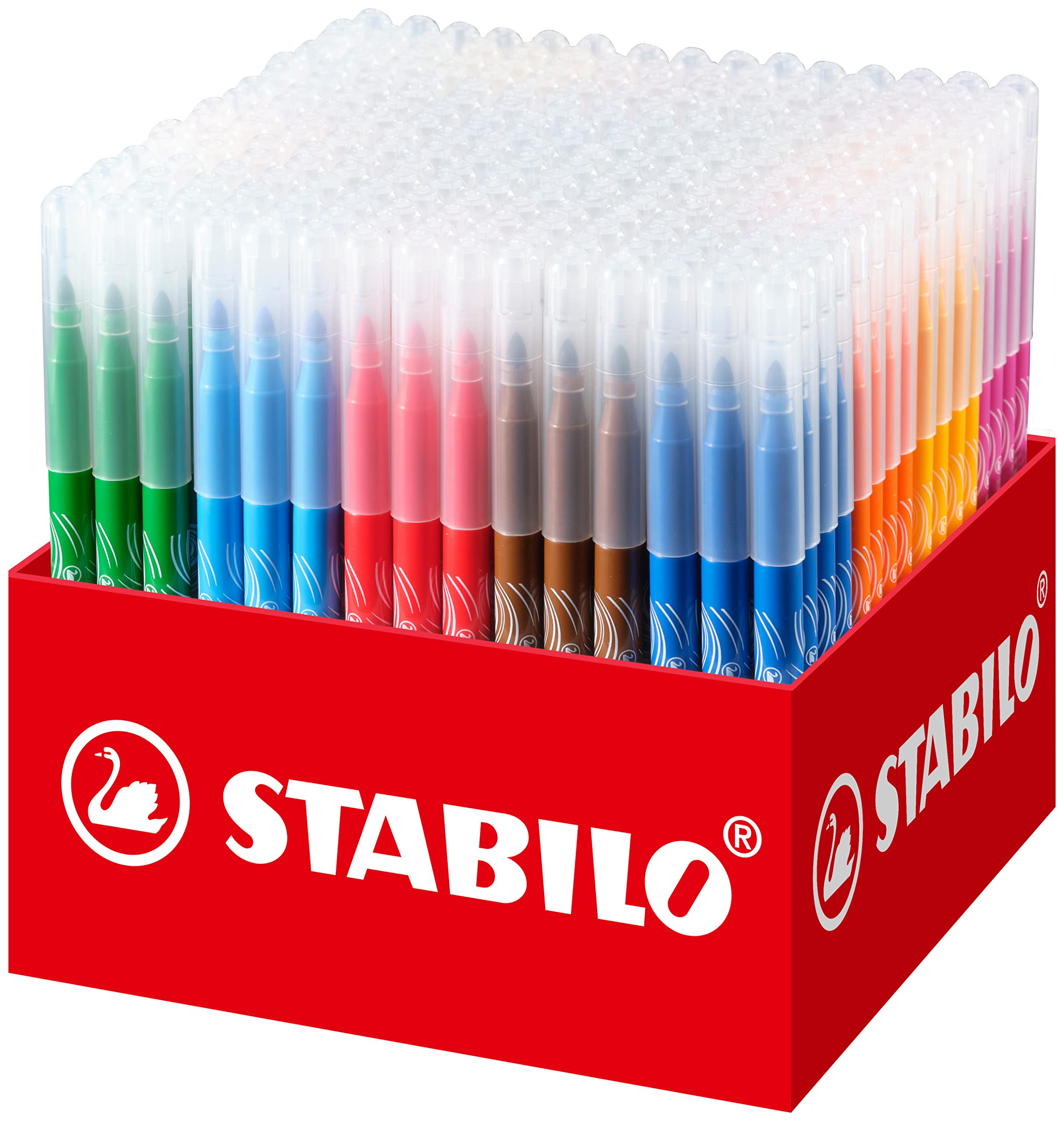 stabilo-power-feutre-de-coloriage-schoolpack-de-240-feutres-pointe-moyenne-12-co image 1