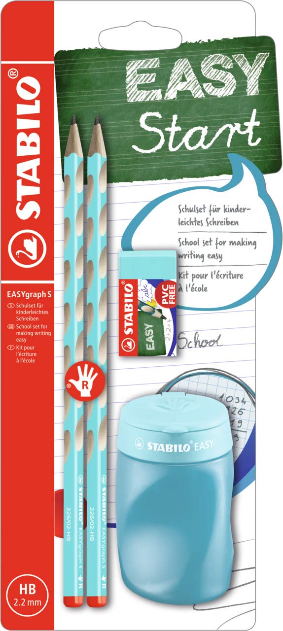 stabilo-easygraph-s-crayon-graphite-ergonomique-gaucher-set-scolaire-2-crayons-h image 4