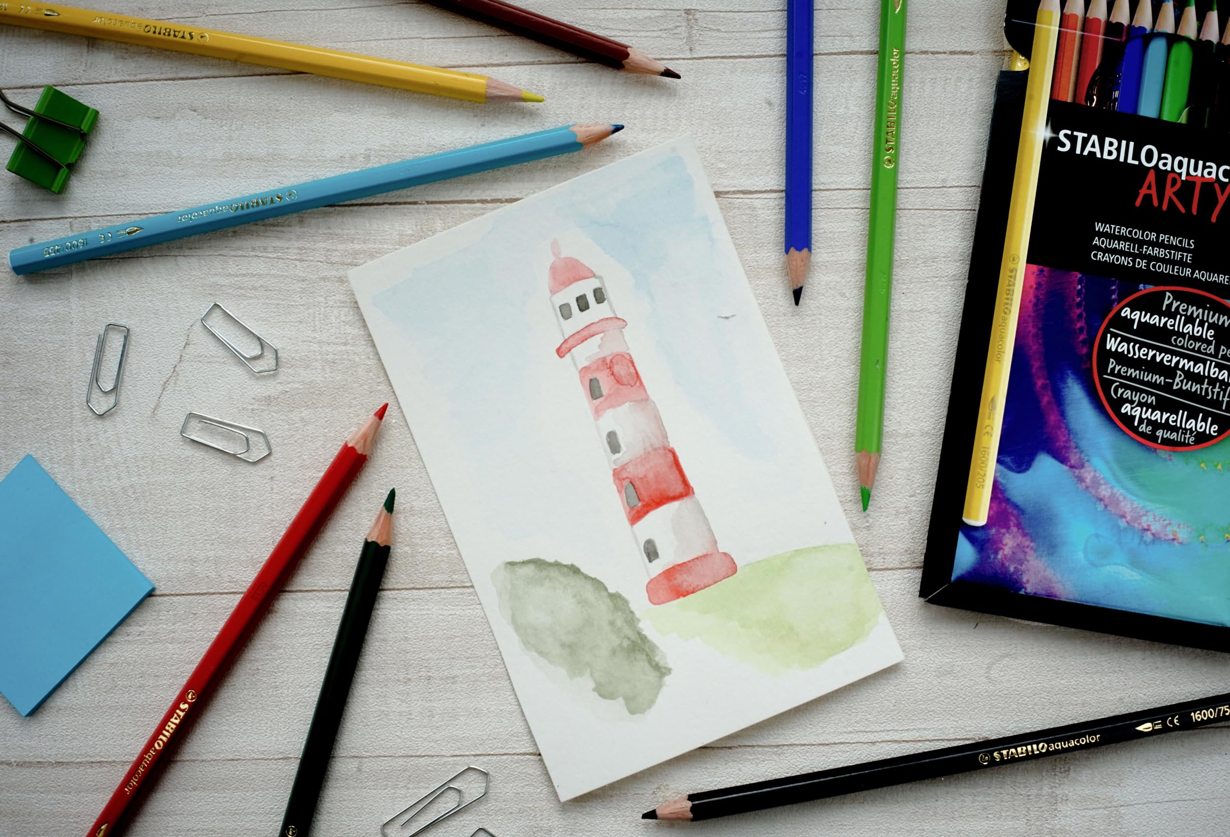 stabilo-aquacolor-arty-crayons-de-couleur-aquarellables-tui-carton-de-24 image 3