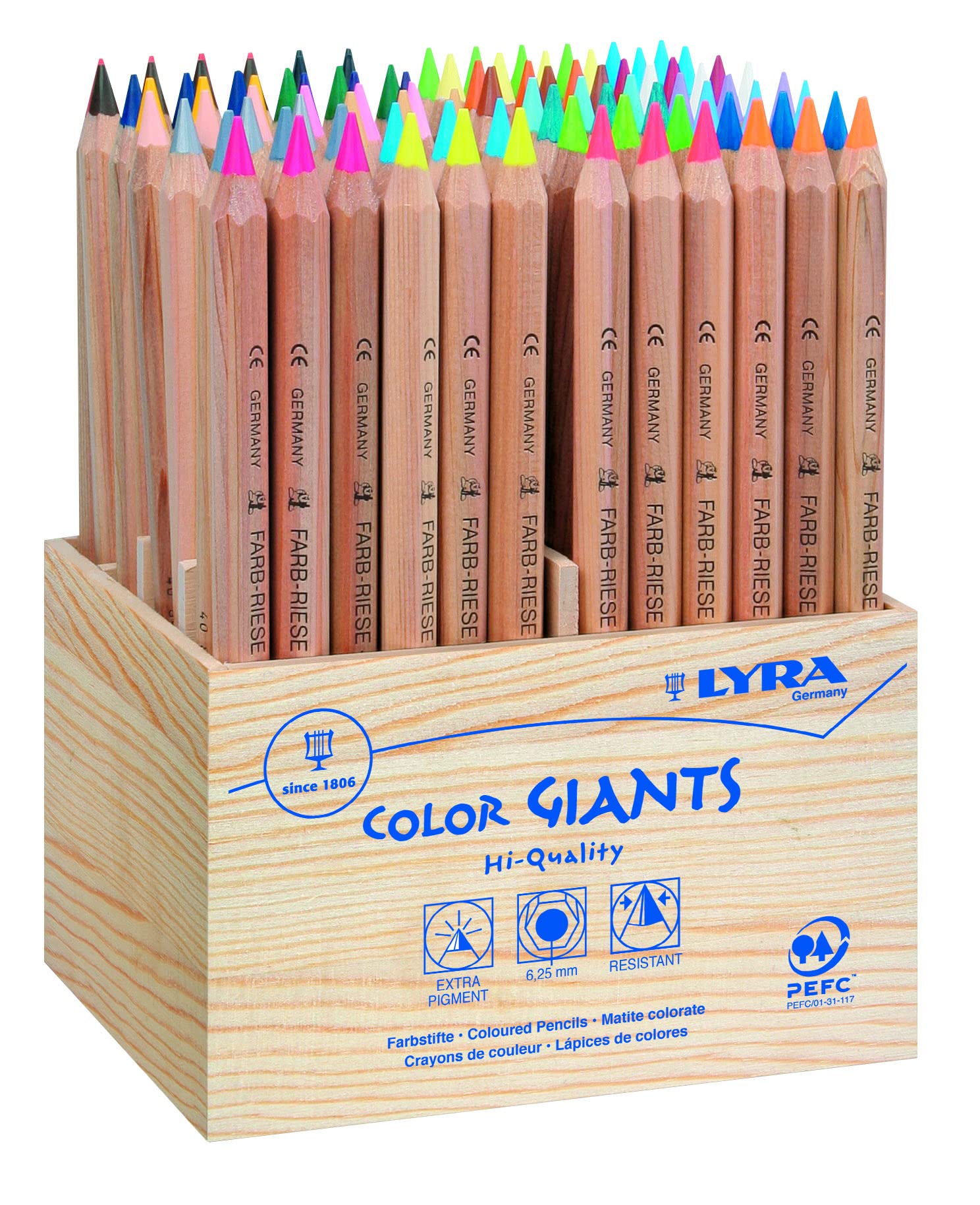 lyra-color-giants-nature-tui-12-crayons-de-couleur-gros-module image 5