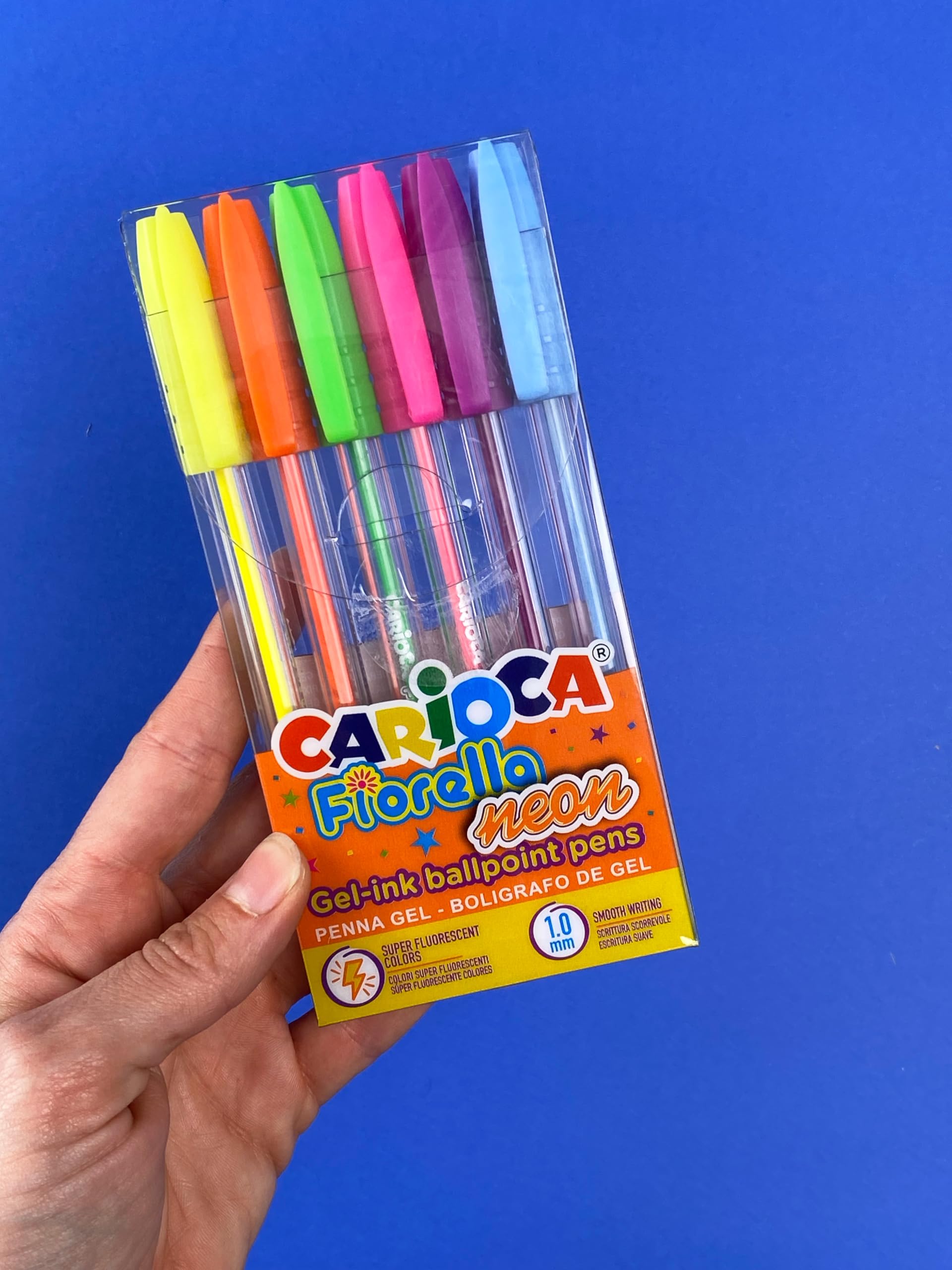 carioca-fiorella-fluo-display-de-30-stylos-gel-fluo-pointe-1-mm image 3