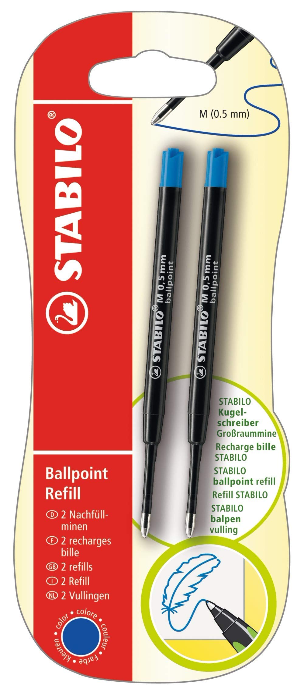 stabilo-pointball-recharge-stylo-bille-lot-x-10-noir-0-5-mm image 6
