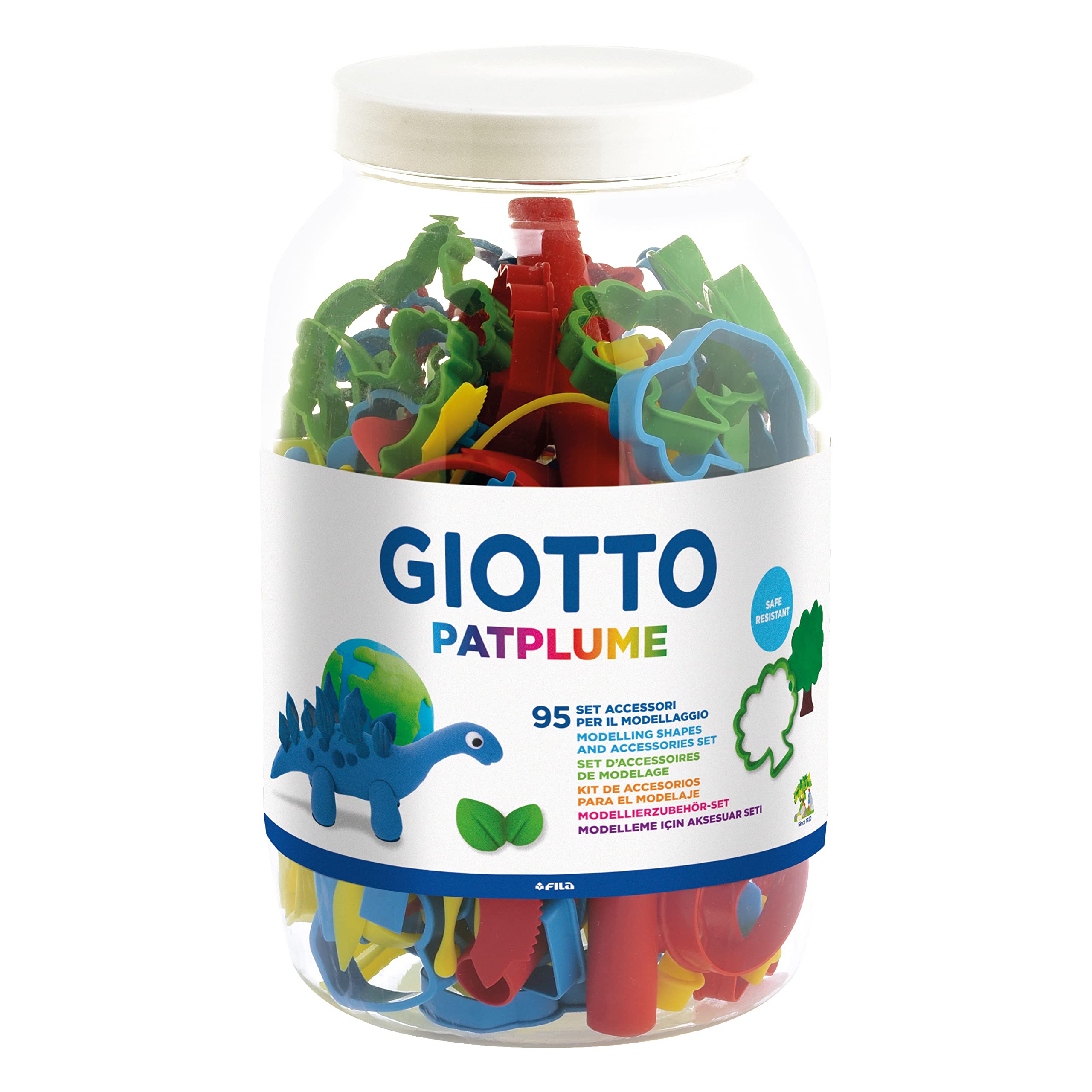 giotto-patplume-accessoire-de-modelage-sachet-16-pi-ces-couleurs-assorties image 2