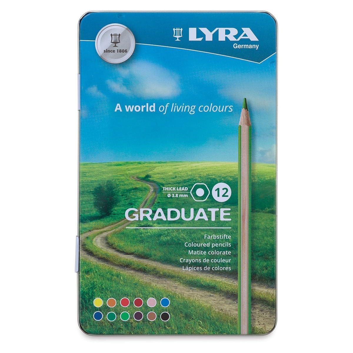 lyra-graduate-permanent-tui-24-crayons-de-couleur image 7