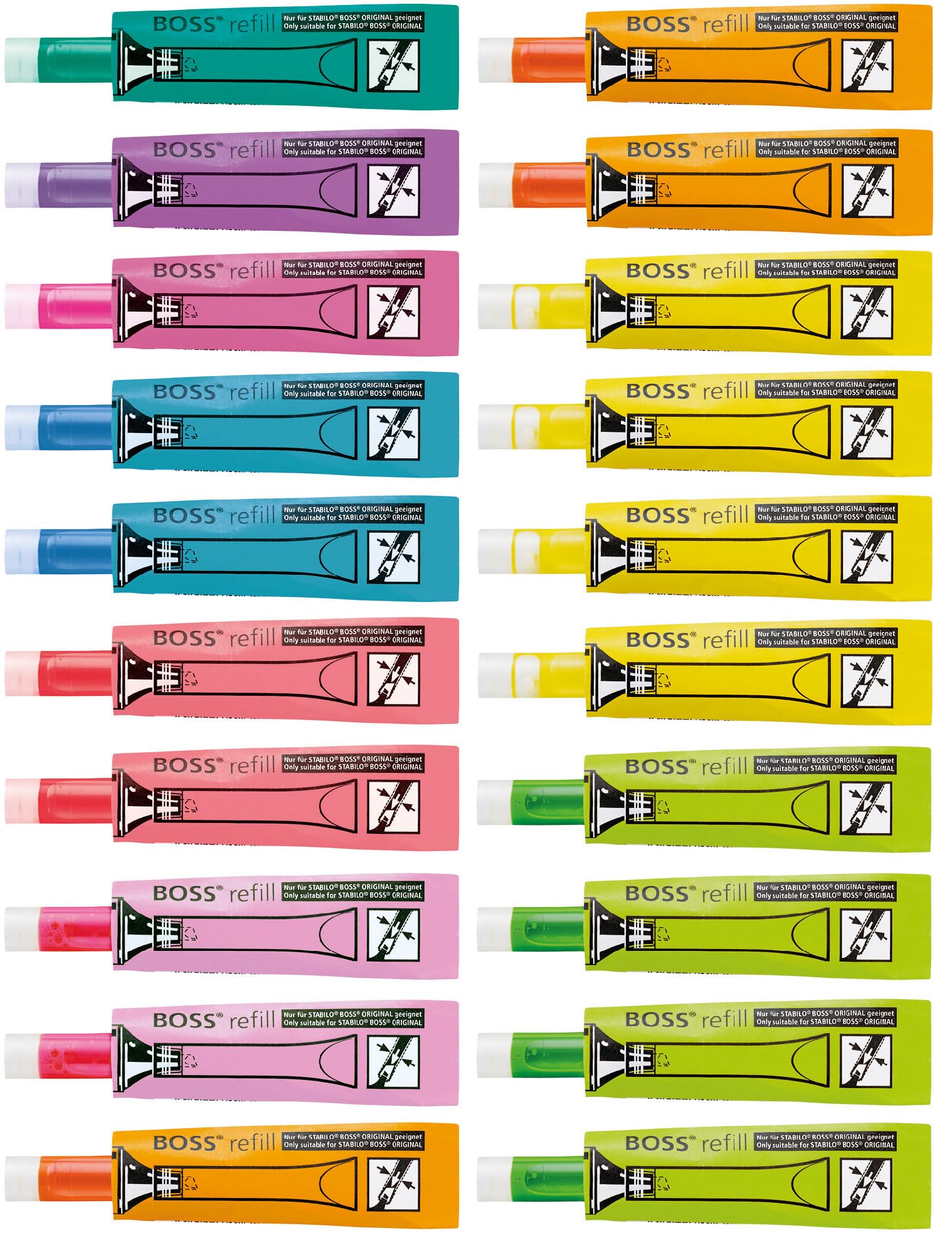 stabilo-boss-original-lot-de-20-recharges-pour-surligneur-boss-original-jaune image 7