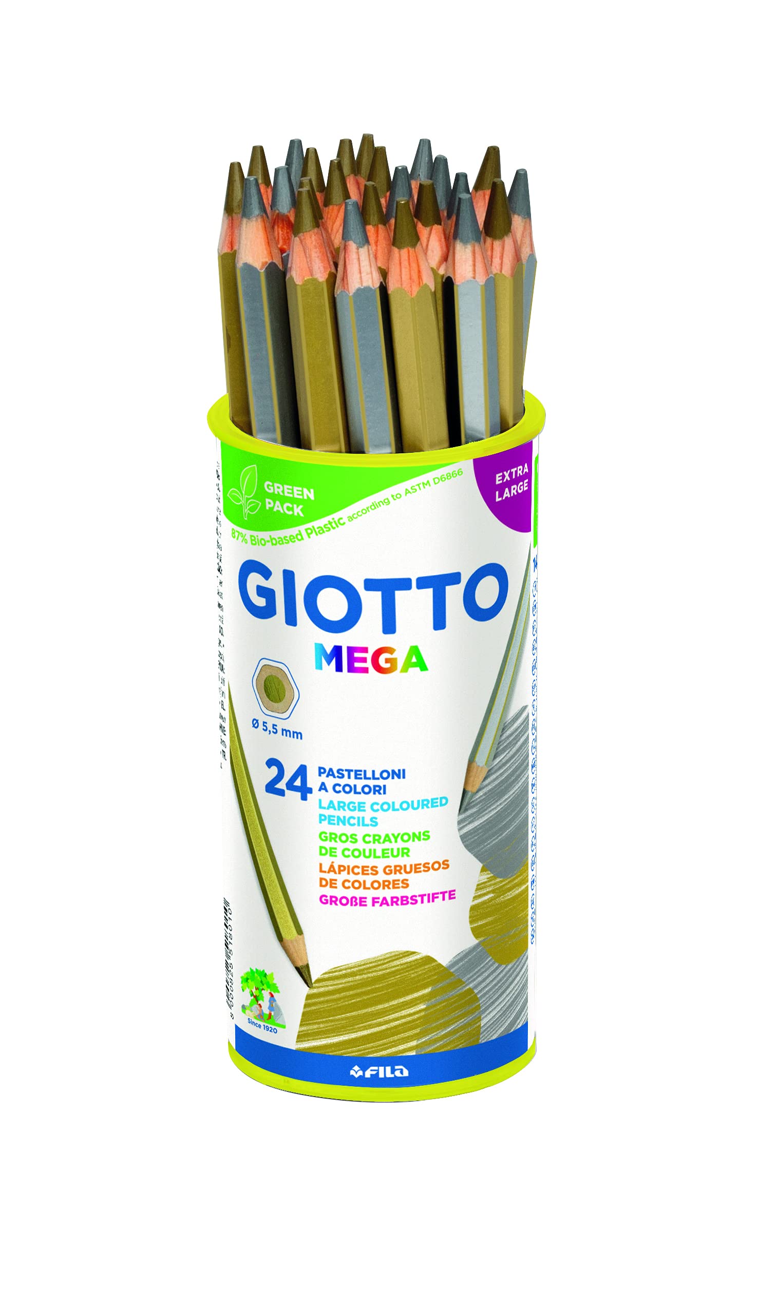 giotto-mega-pot-de-48-crayons-de-couleur-mine-5-5-mm image 5