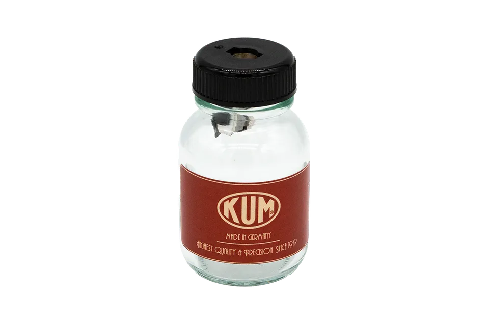 kum-glas-anspitzer-taille-crayon-en-verre-waldmeister image 1