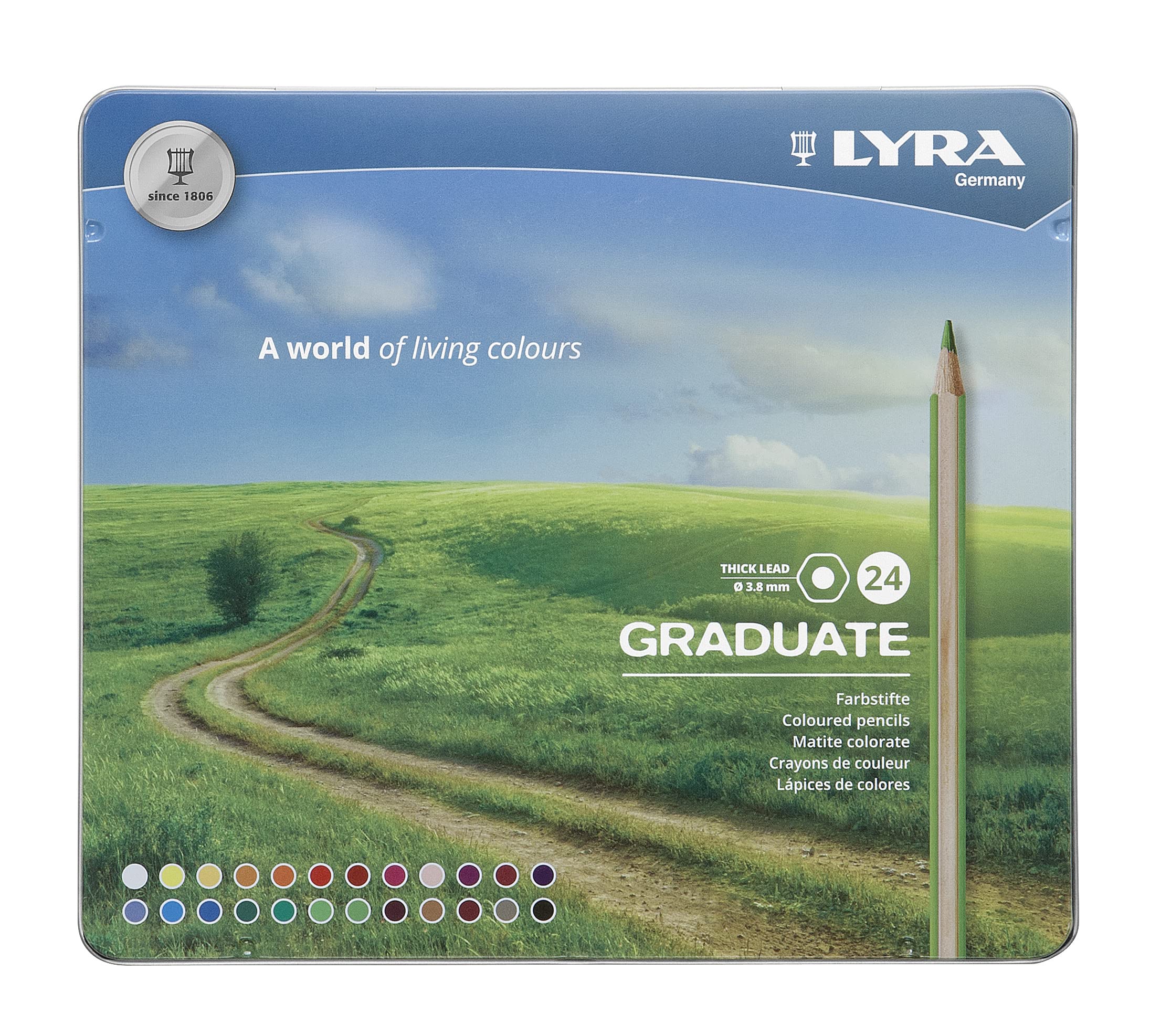 lyra-graduate-permanent-tui-24-crayons-de-couleur image 6