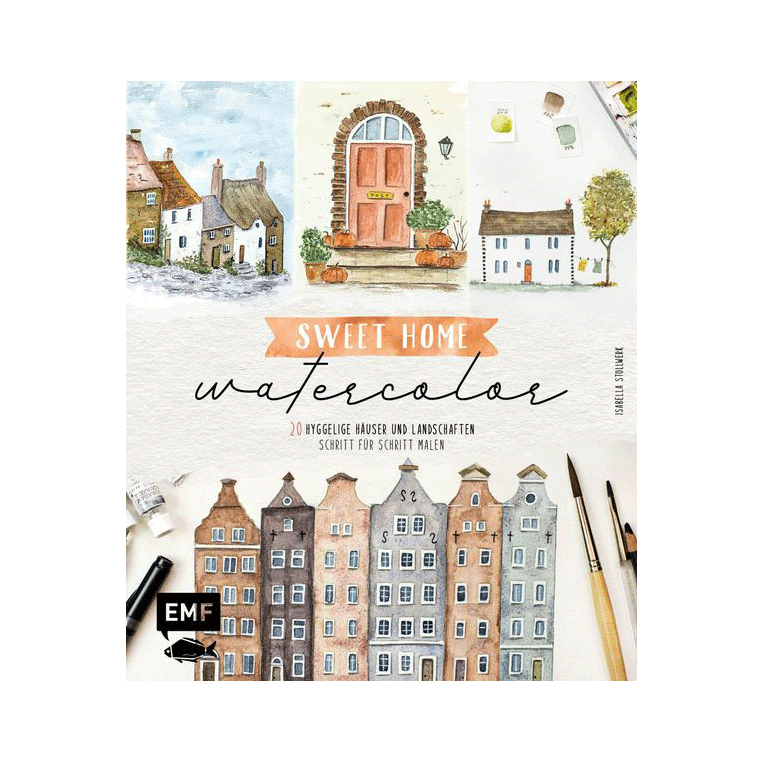 kum-sweet-home-watercolor-set-aquarelle image 1