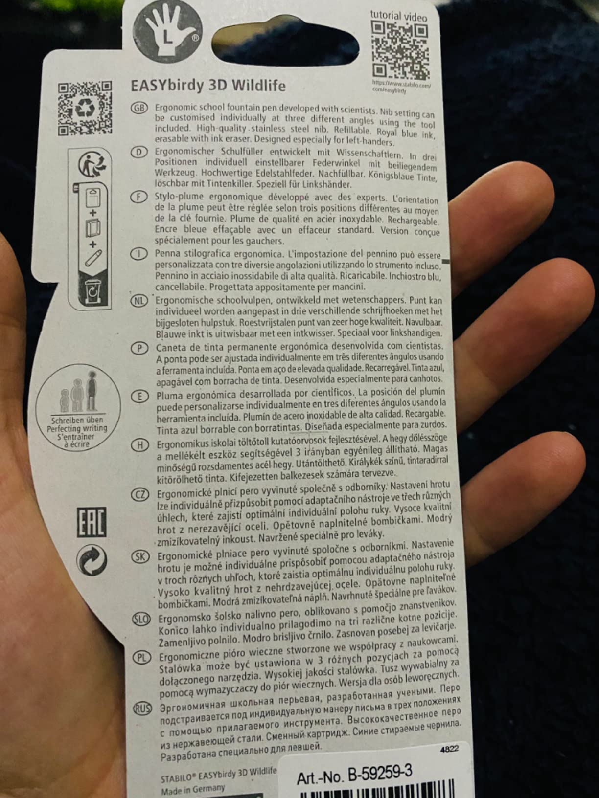 Super stylo d'apprentissage