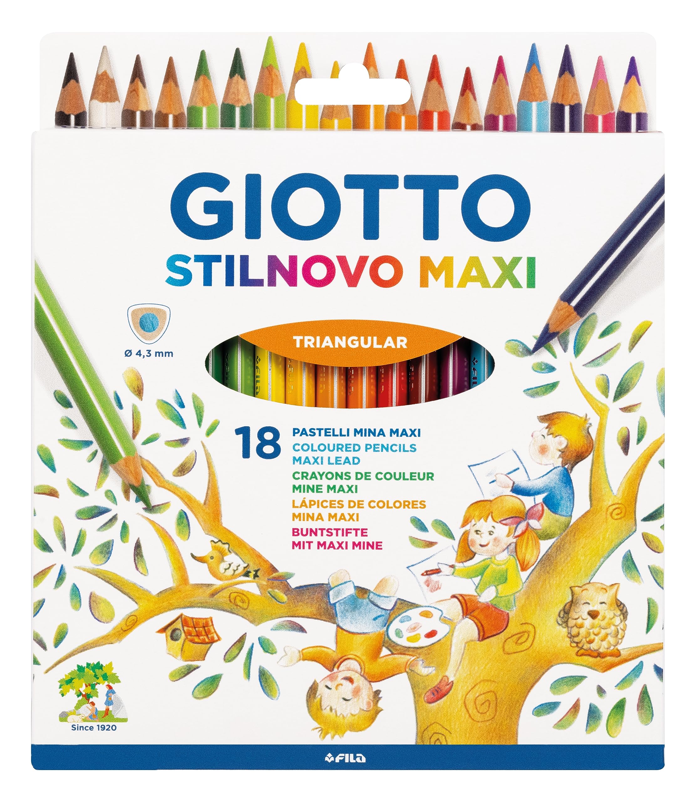 giotto-stilnovo-maxi-tui-12-crayons-de-couleur-triangulaires-4-3-mm image 7