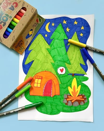 carioca-joy-eco-bo-te-de-144-feutres-super-lavables-couleurs-assorties-pointe-2- image 6