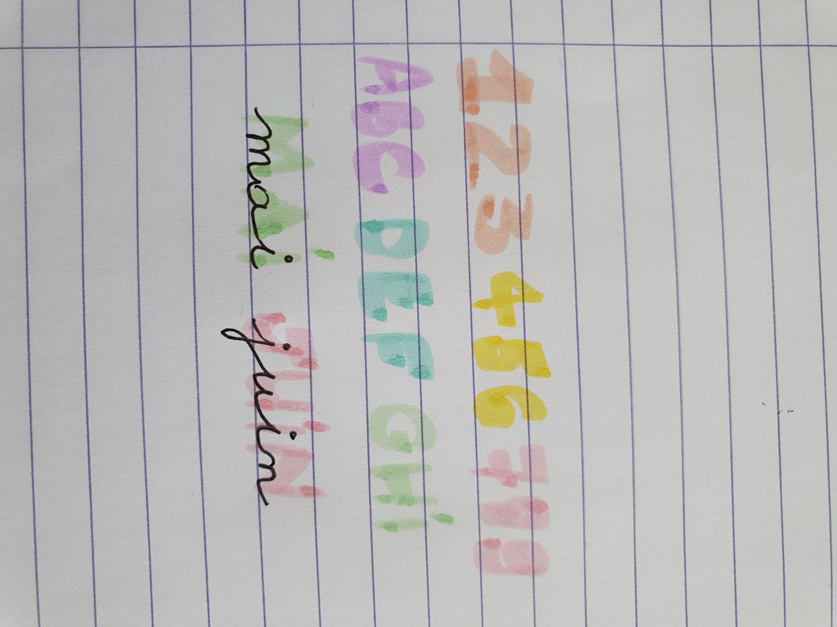Couleurs douces parfaites
