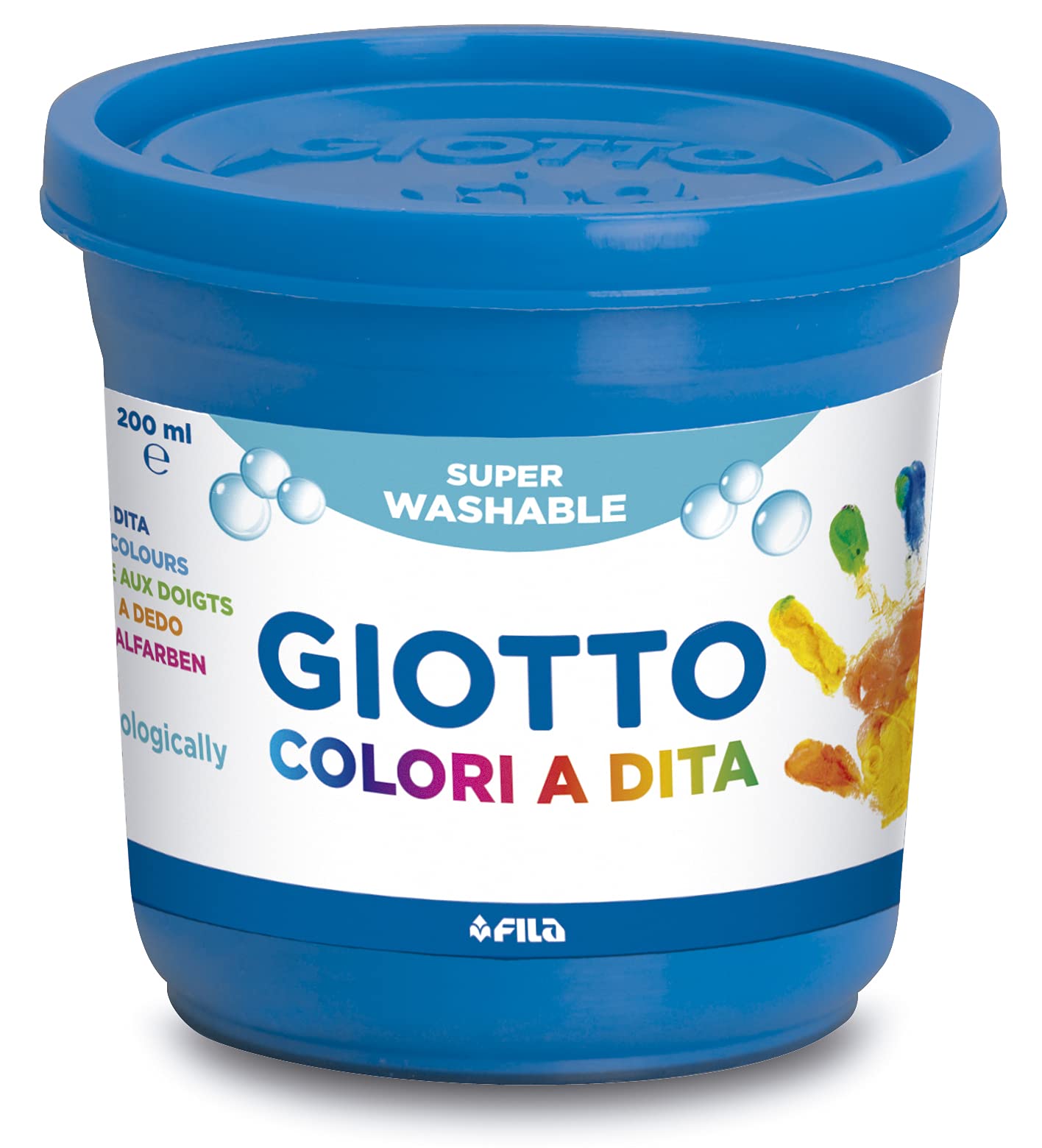 giotto-gouache-aux-doigts-barquette-6-pots-200-ml-couleurs-assorties image 6