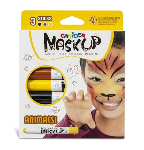 carioca-mask-up-animaux-kit-de-peinture-faciale-3-b-tons-de-maquillage-2-tutorie image 5