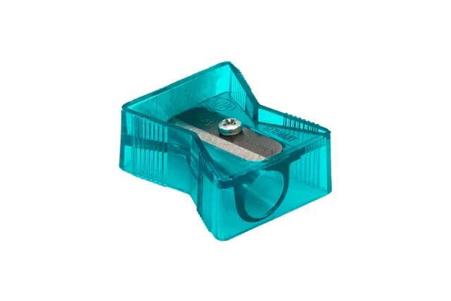 kum-anspitzer-100-15-ice-taille-crayon-transparent-single-hole image 1