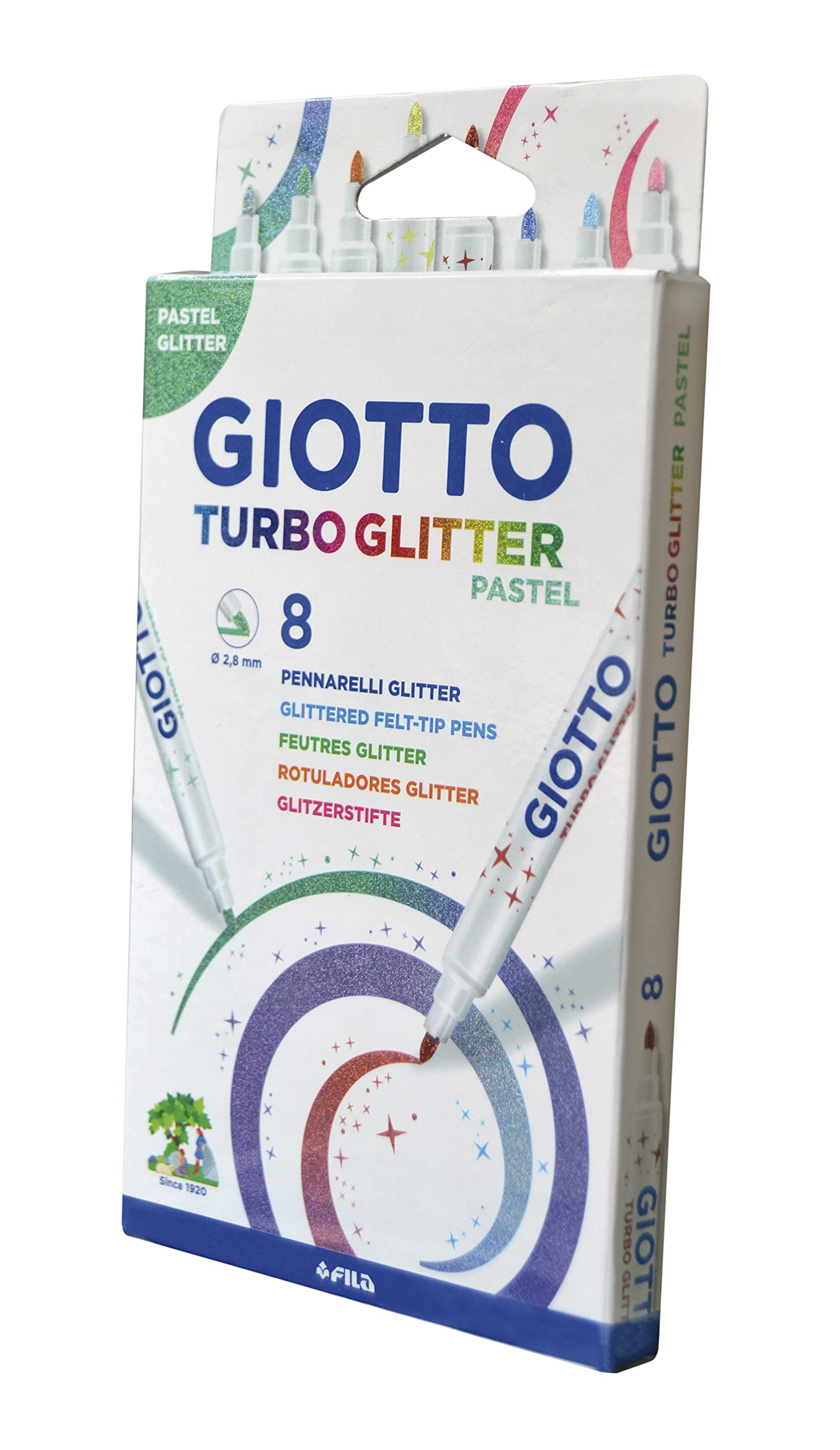 giotto-turbo-glitter-pastel-etui-de-8-feutres-encre-paillet-e-pointe-bloqu-e-4-m image 2