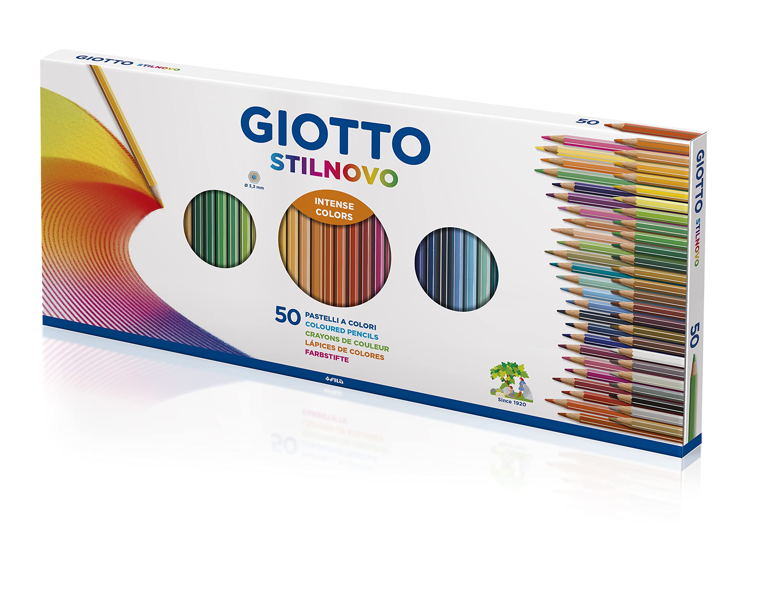 giotto-stilnovo-bo-te-de-50-crayons-de-couleur-3-3-mm-1-taille-crayon image 2