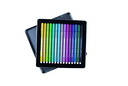lyra-graduate-fineliner-bo-te-m-tal-15-feutres-fins-0-5-mm-couleurs-froides image 5
