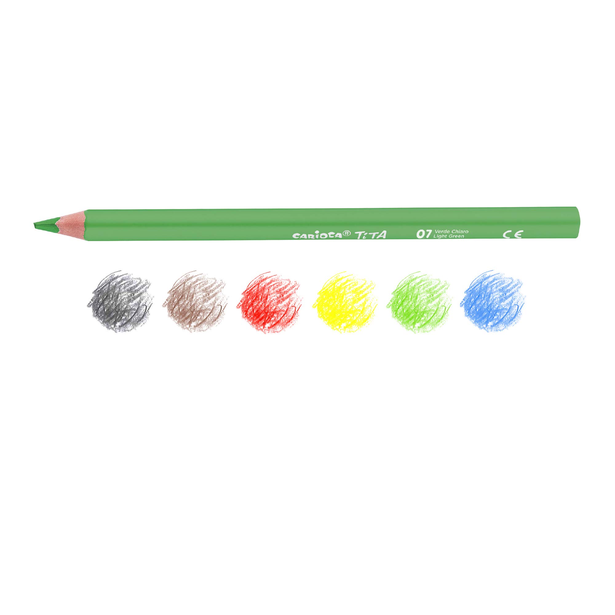 carioca-crayons-de-couleur-tita-avec-gomme-bo-te-de-12-mine-3-mm image 3