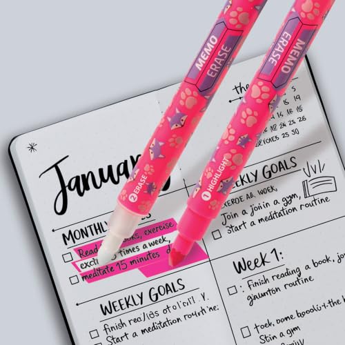 carioca-memo-erase-surligneurs-effa-ables-lot-de-4-fluo-double-pointe-avec-gomme image 7