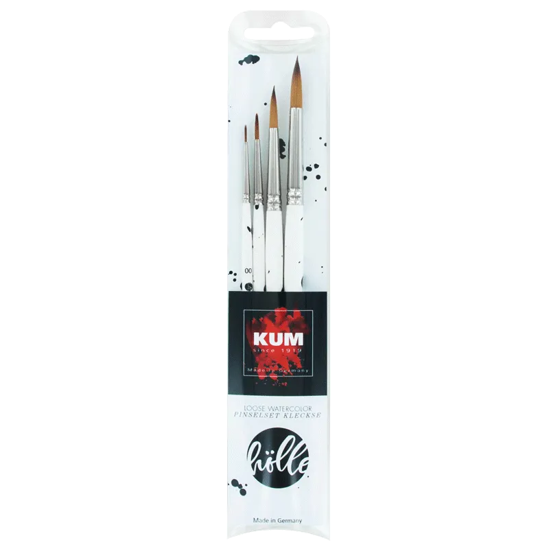 kum-x-frau-h-lle-kleckse-set-de-pinceaux-aquarelle image 1