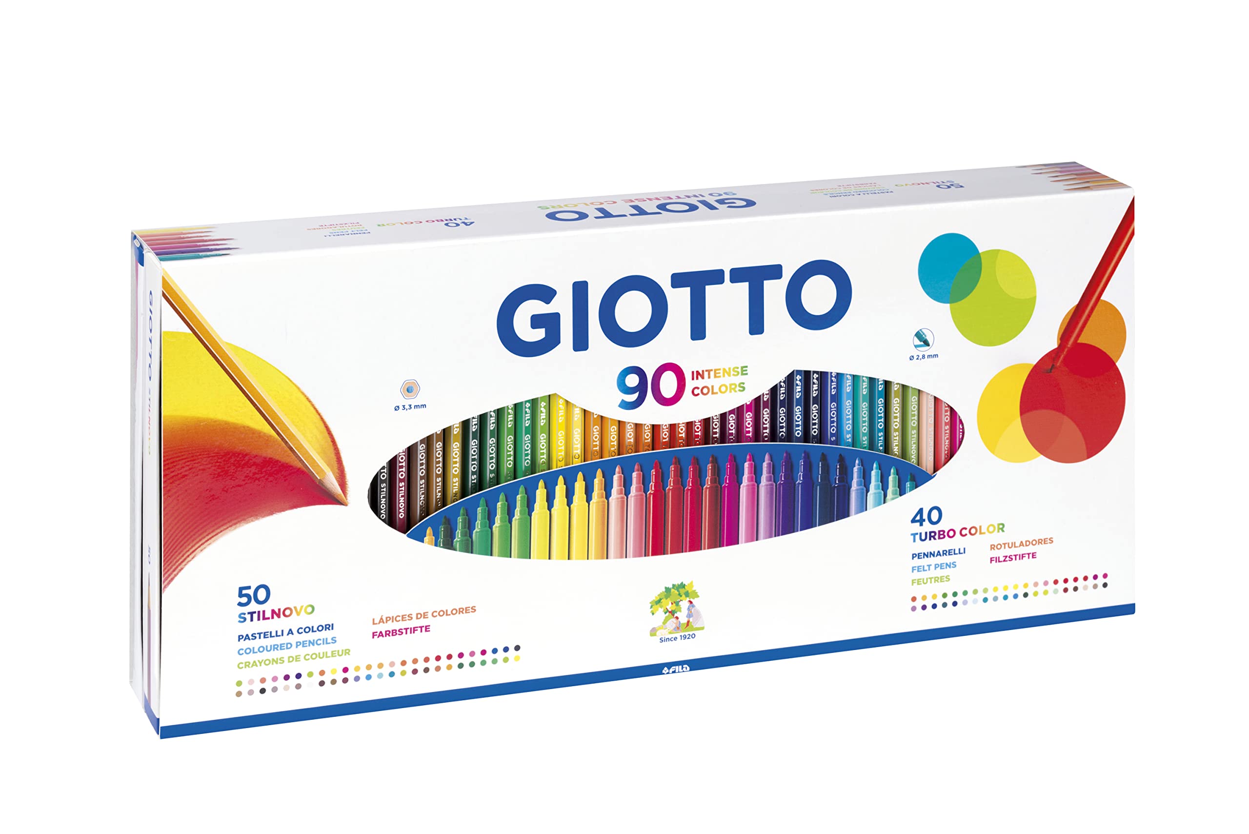 giotto-stilnovo-aquarell-24-crayons-aquarellables-3-3-mm image 5
