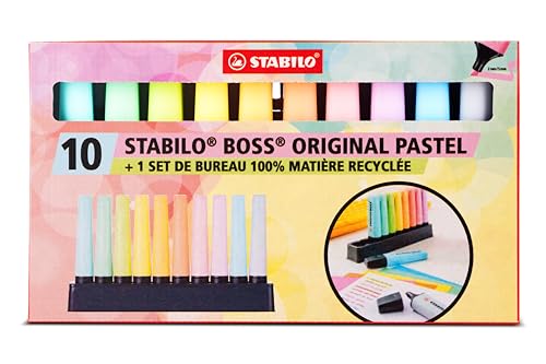 stabilo-boss-original-surligneur-set-de-bureau-x-10-pastel image 7