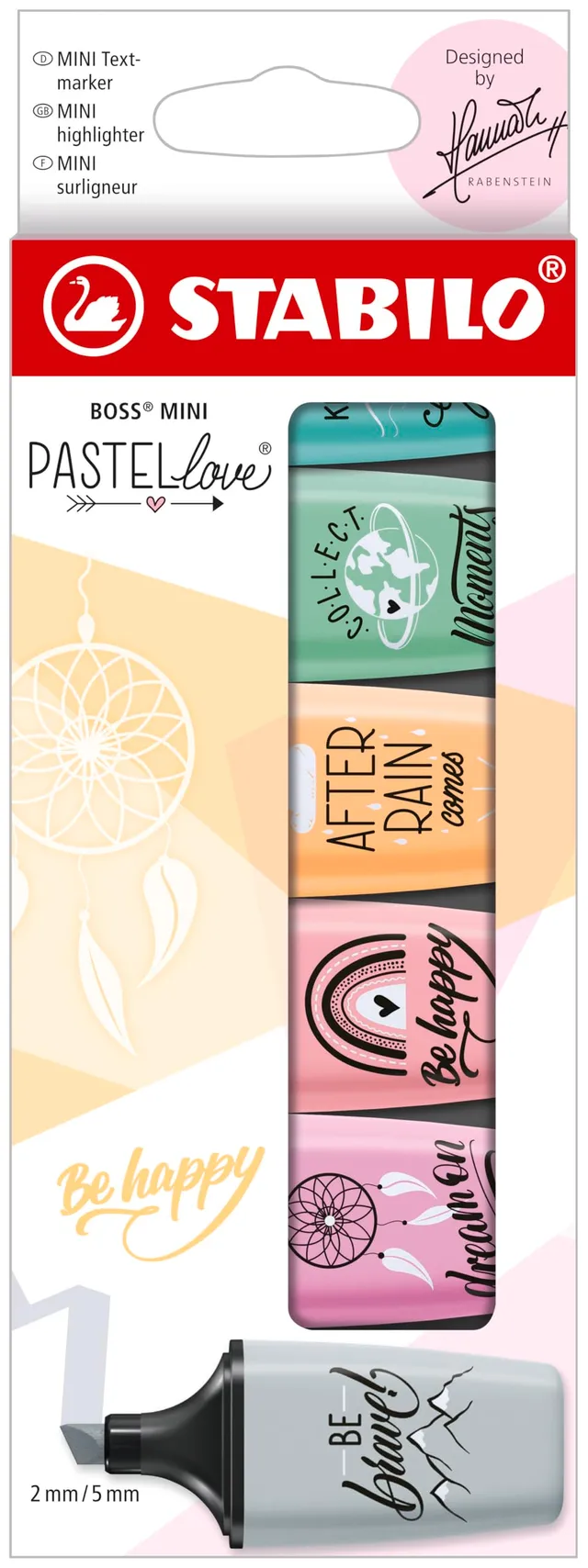 stabilo-boss-mini-pastellove-2-0-surligneur-pastel-tui-carton-x-6 image 1