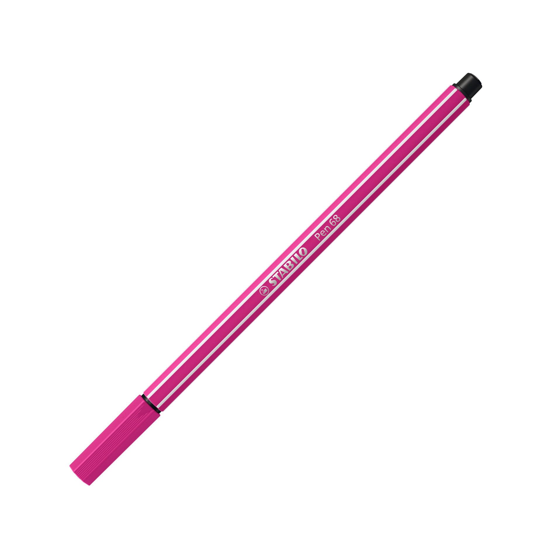 stabilo-pen-68-feutres-de-coloriage-pointe-moyenne-tui-zig-zag-x-18-coloris-asso image 3