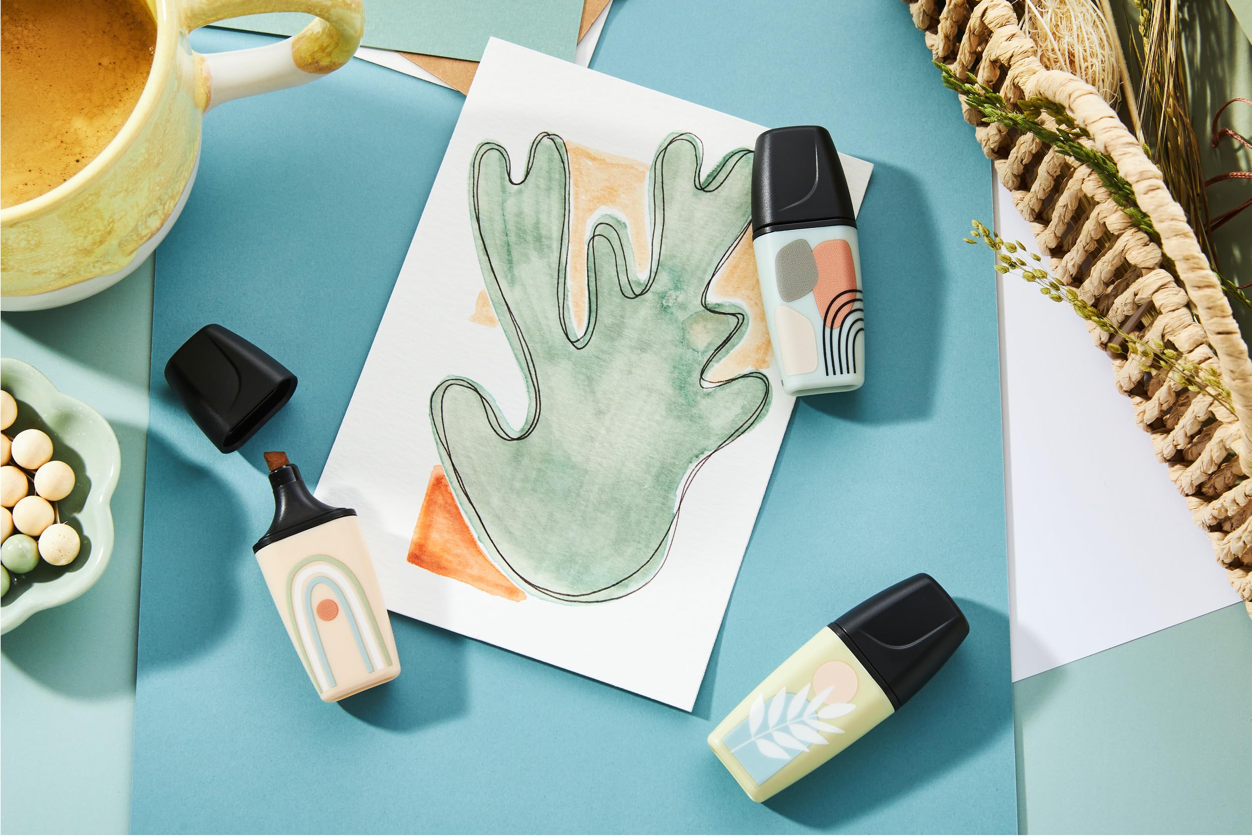 stabilo-boss-mini-naturevibes-tui-carton-3-mini-surligneurs-pastel-nature image 5