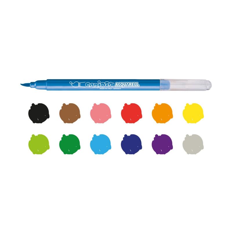 carioca-acquarell-set-de-12-marqueurs-aquarelle-pour-enfants image 8