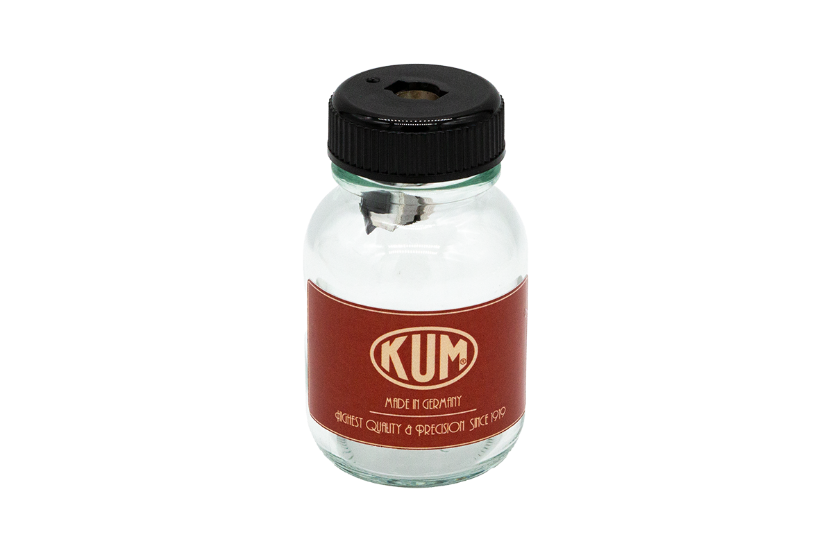 kum-glas-anspitzer-taille-crayon-en-verre-waldmeister image 1