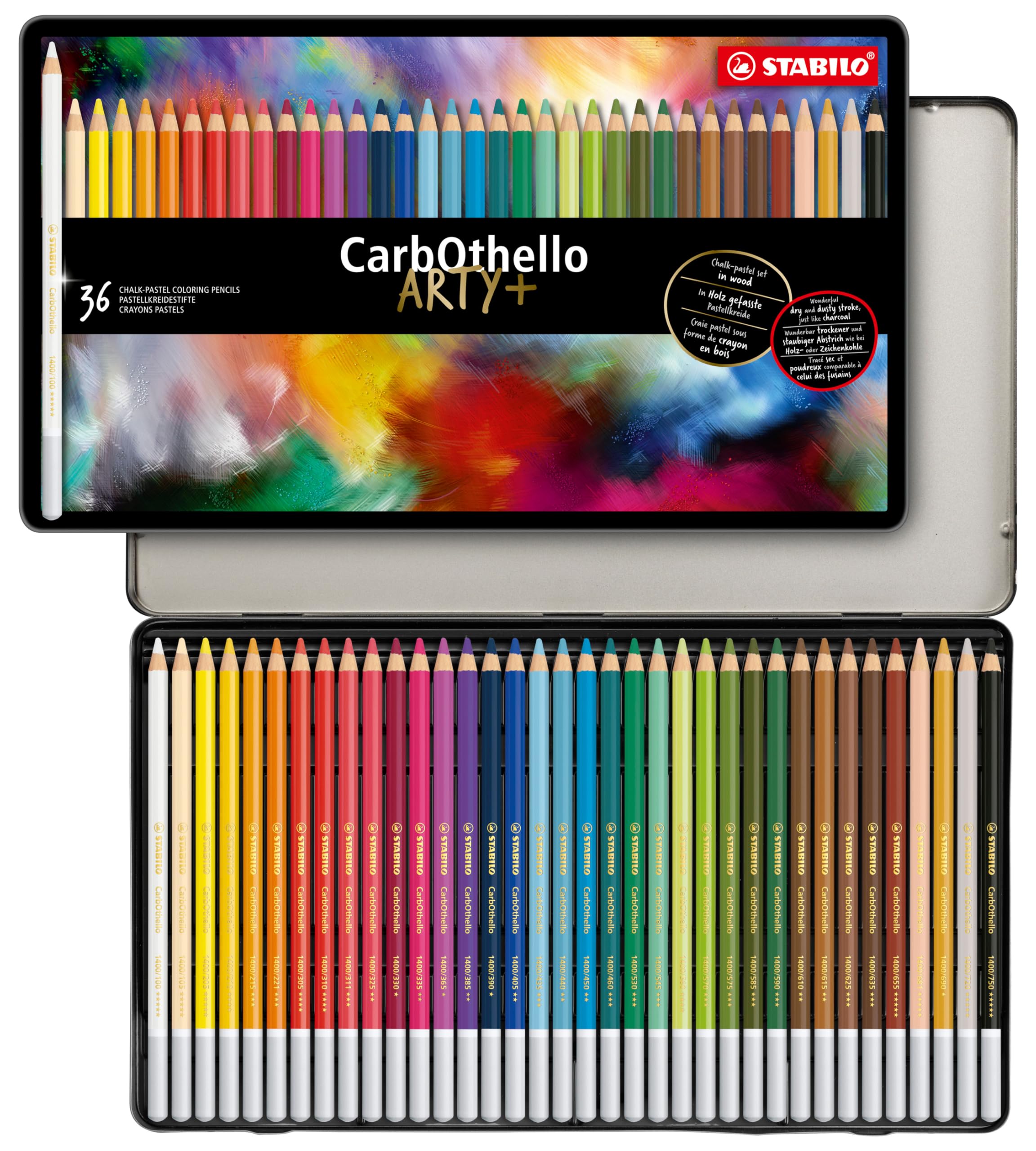 stabilo-carbothello-crayon-pastel-sec-bo-te-m-tal-x-60-couleurs image 8