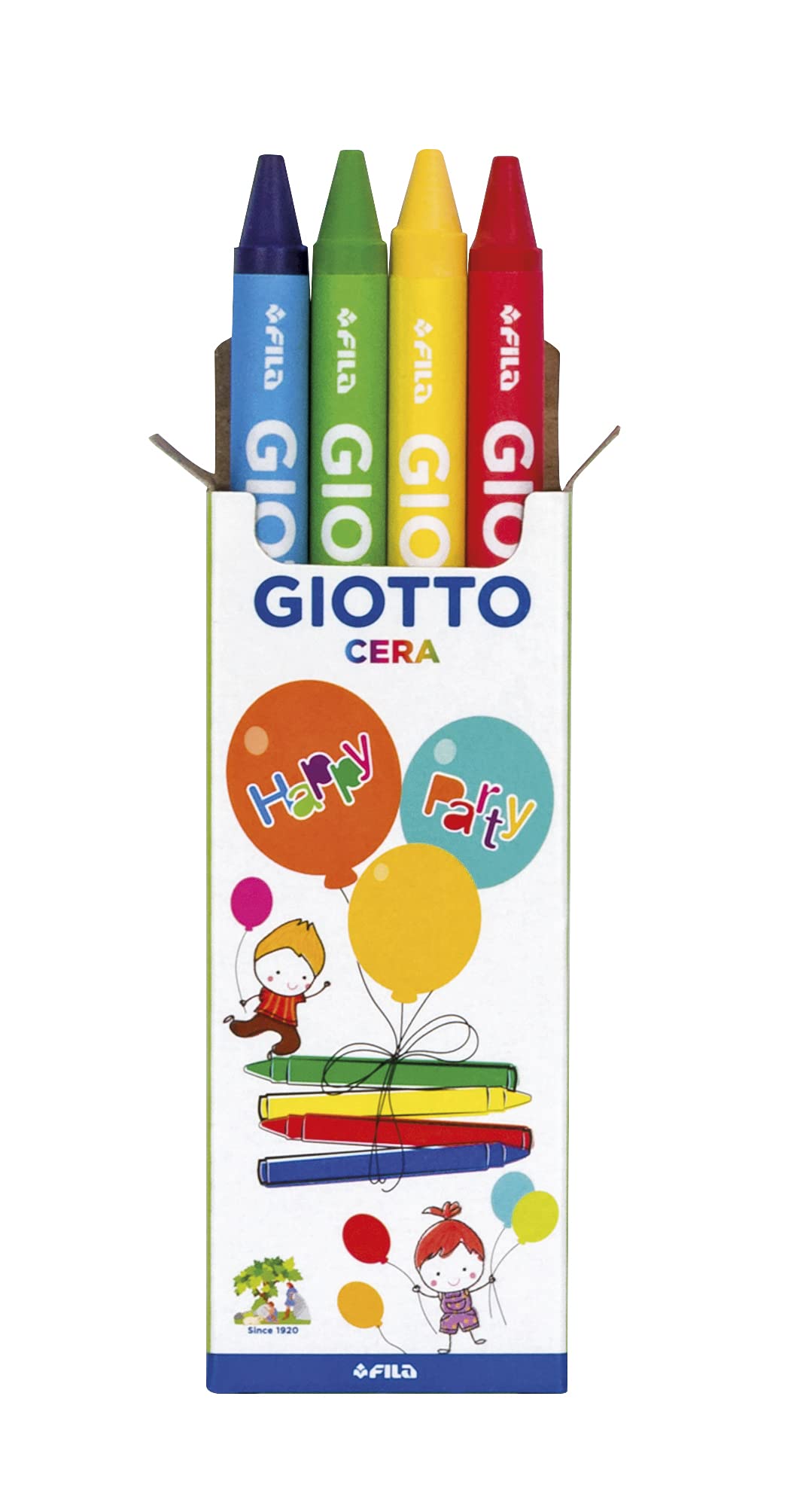 giotto-cera-party-gift-lot-10-bo-tes-de-4-crayons-cire-assortis image 2