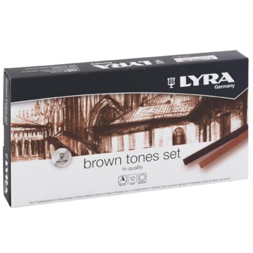 lyra-rembrandt-art-design-bo-te-12-pastels-carr-s-polycrayons-soft-tons-bruns image 7