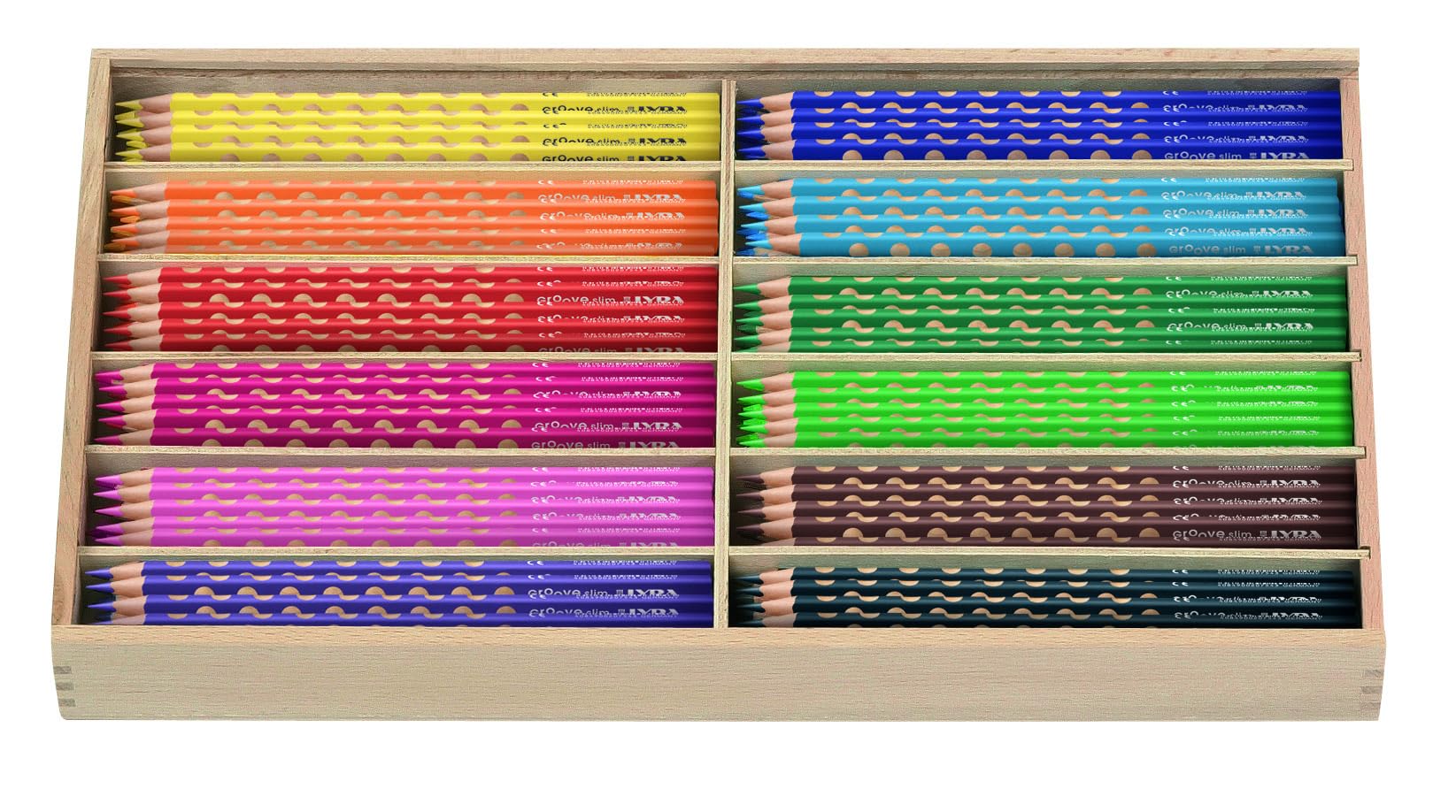 lyra-groove-slim-graphite-hb-pot-de-48-crayons-graphite-triangulaires image 3