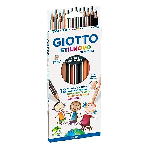 giotto-stilnovo-skin-tones-tui-de-12-crayons-de-couleur-tons-peau-mine-3-3-mm-co image 3