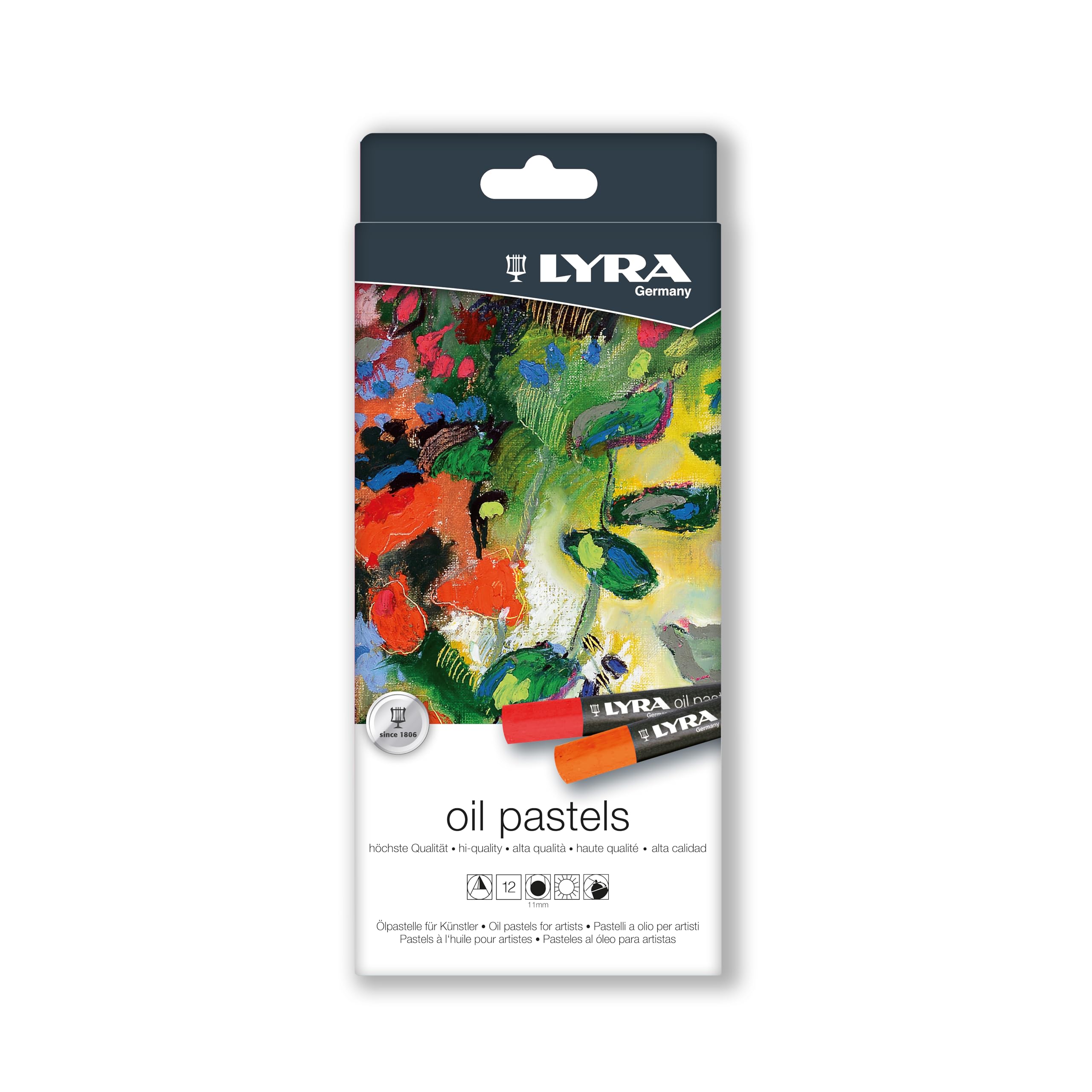 lyra-oil-pastels-tui-de-24-pastels-l-huile-assortis-diam-tre-11-mm image 6