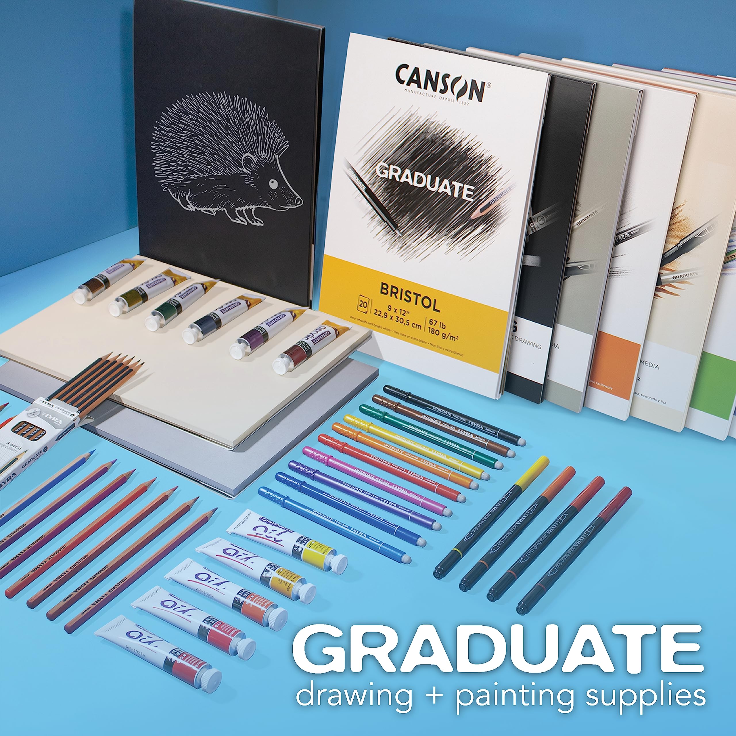 lyra-graduate-mark-all-etui-12-marqueurs-permanents-2-mm-couleurs-assorties image 7